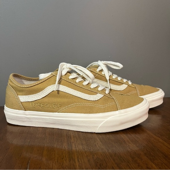 Vans Old Skool Eco Theory Peace Leaf Eco Friendly Skate Sneakers Unisex - Picture 1 of 14